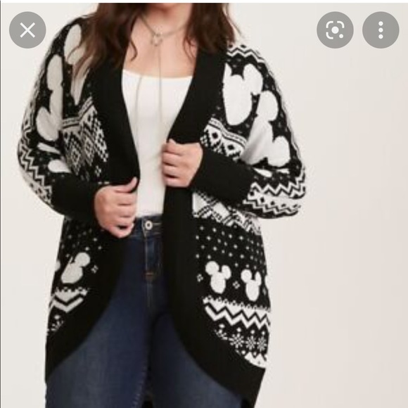 Torrid Disney Mickey Mouse Fair Isle 